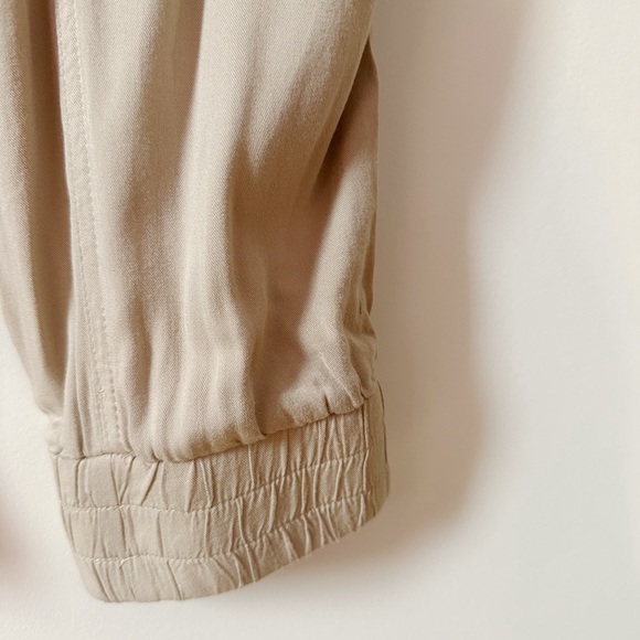 La classe couture women light summer jogger pants beige size medium - Picture 5 of 10